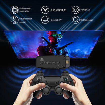 Retro Game Console 4K HDMI 20000+ 64G 2 Controoler