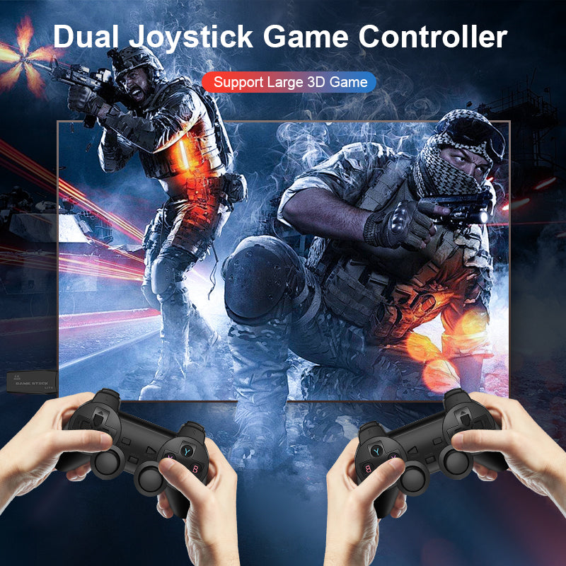 Retro Game Console 4K HDMI 20000+ 64G 2 Controoler