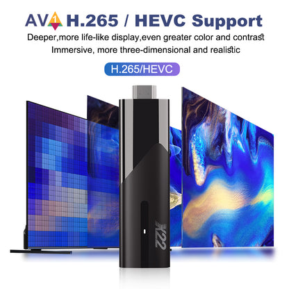 X22 Super TV Stick OTT Media Player 4GB RAM 32GB ROM Android 14 System Comes With  Live-Streaming Movies