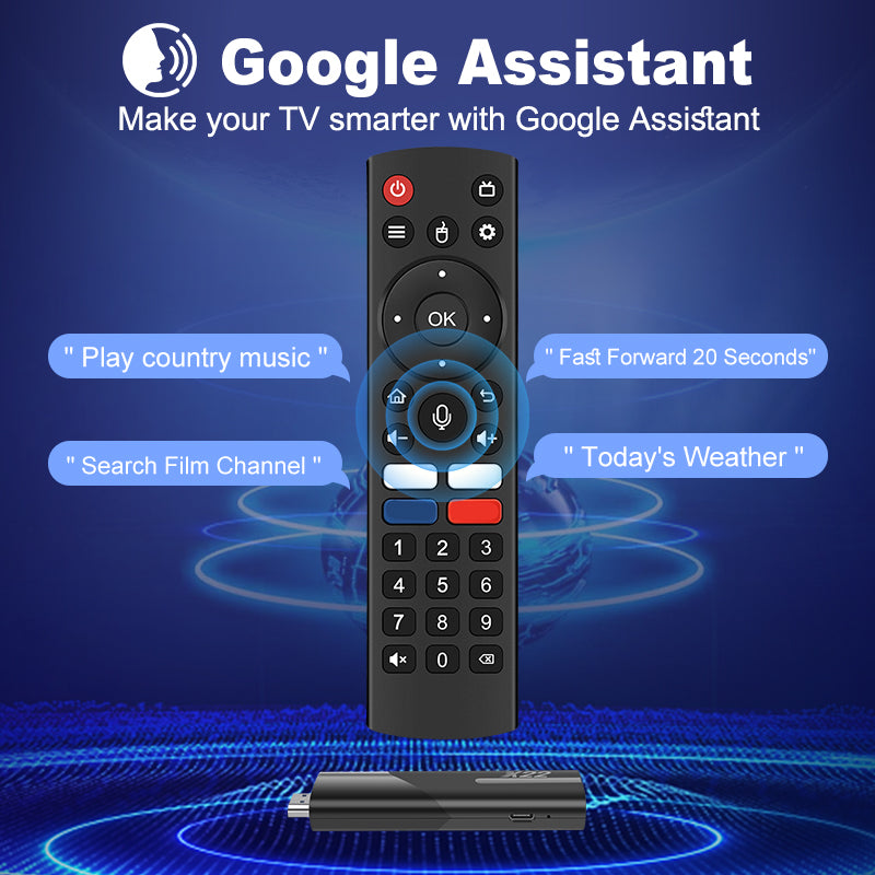 X22 Super TV Stick OTT Media Player 4GB RAM 32GB ROM Android 14 System Comes With  Live-Streaming Movies
