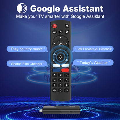 X22 Super TV Stick OTT Media Player 4GB RAM 32GB ROM Android 14 System Comes With  Live-Streaming Movies