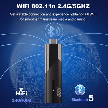 X22 Super TV Stick OTT Media Player 4GB RAM 32GB ROM Android 14 System Comes With  Live-Streaming Movies