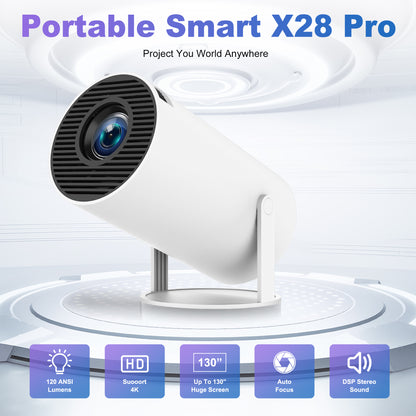 Led Laser 4K Player Portable X28 Pro Projector Android 11 Arcade Retro Video Game Smart 4k Mini Game Projectors
